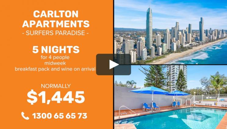 Carlton Apartments Surfers Paradise Travel Auctions